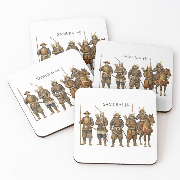 Item preview, Samurai Japanese Army Warrior Art designed and sold by Retr0Tshirts.