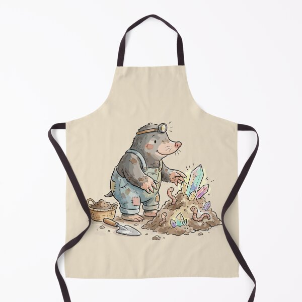 Item preview, Goblincore Aesthetic: Root-Digger Mole designed and sold by bapupa.