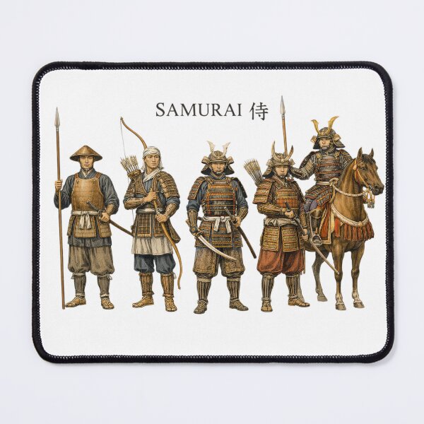 Item preview, Samurai Japanese Army Warrior Art designed and sold by Retr0Tshirts.
