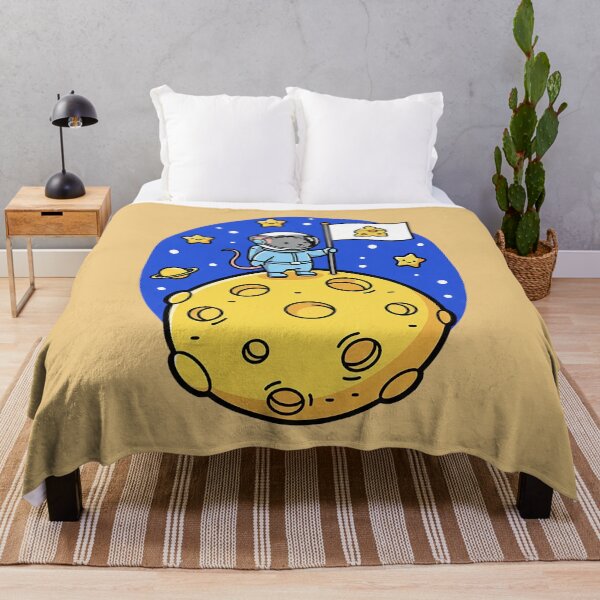 Item preview, Space mouse conquers the moon. designed and sold by FluffyGallery.