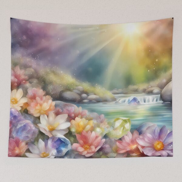 Item preview, Crystal Flower Paradise designed and sold by CalmnessbyChoice.