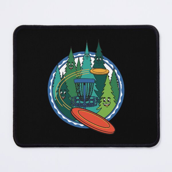 Item preview, Funny Disc Golf Flying Disc Basket Forest Scene designed and sold by LuminOrb.