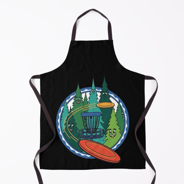 Item preview, Funny Disc Golf Flying Disc Basket Forest Scene designed and sold by LuminOrb.