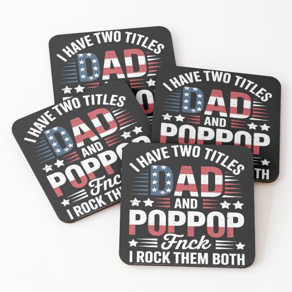 Item preview, I Have Two Titles Dad And Poppop Father's Day POP-POP designed and sold by trinfhri.