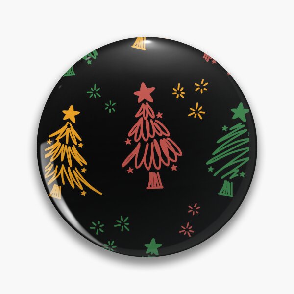 Item preview, Hand-Drawn Christmas Trees Pattern – Festive Holiday Illustration . designed and sold by Anime-Clothes1.