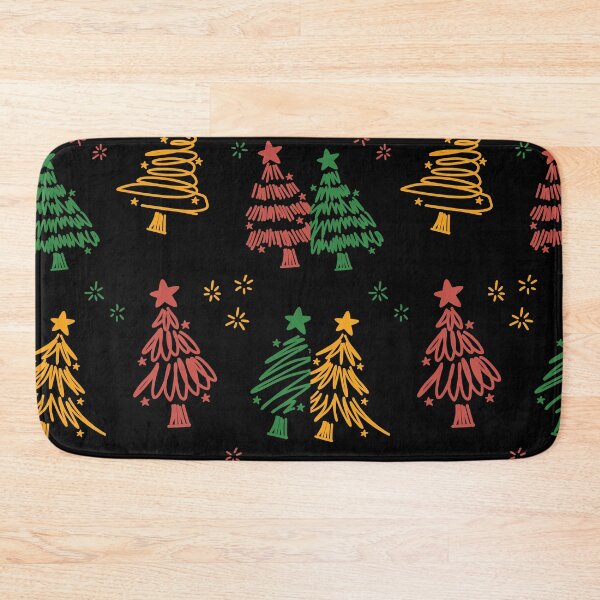 Item preview, Hand-Drawn Christmas Trees Pattern – Festive Holiday Illustration . designed and sold by Anime-Clothes1.