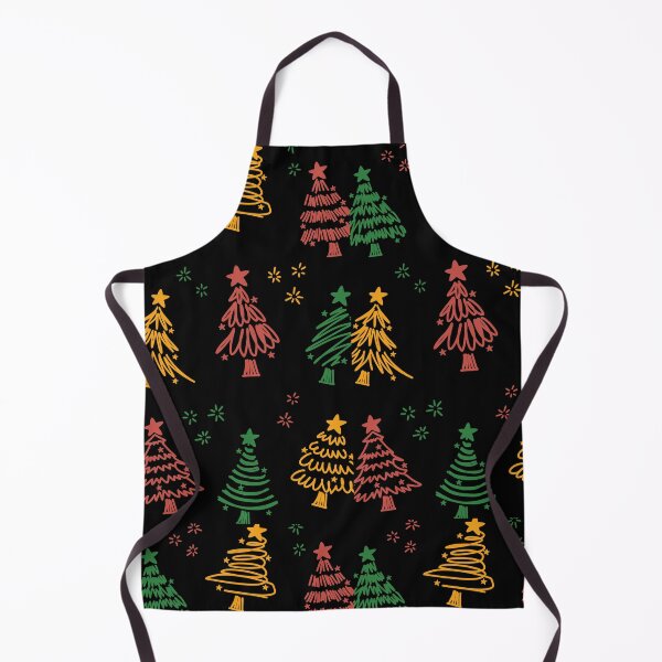 Item preview, Hand-Drawn Christmas Trees Pattern – Festive Holiday Illustration . designed and sold by Anime-Clothes1.