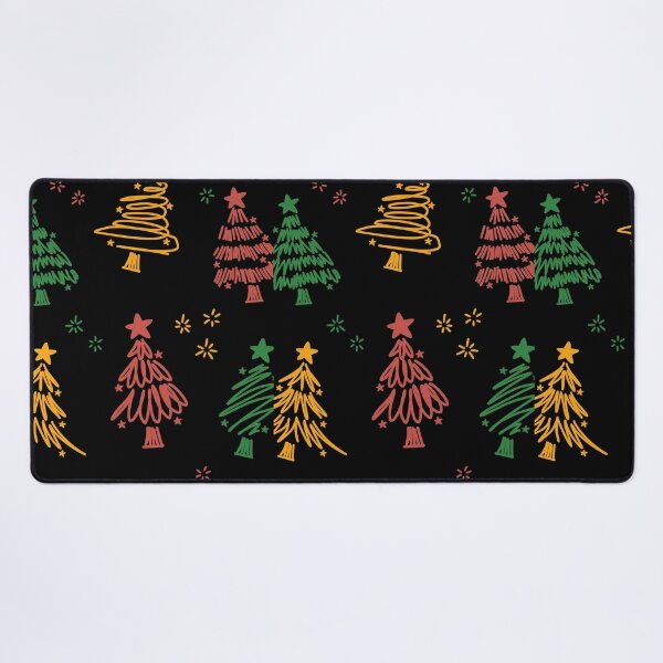 Item preview, Hand-Drawn Christmas Trees Pattern – Festive Holiday Illustration . designed and sold by Anime-Clothes1.