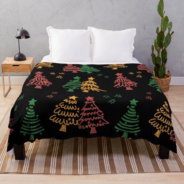 Item preview, Hand-Drawn Christmas Trees Pattern – Festive Holiday Illustration . designed and sold by Anime-Clothes1.