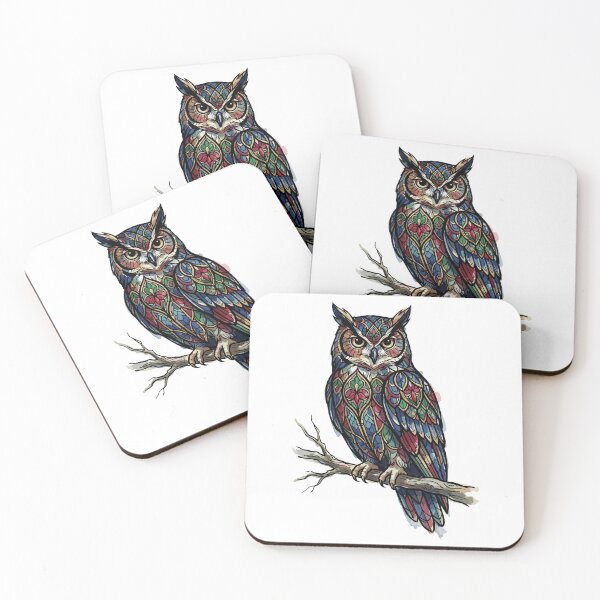 Item preview, Gothic Aesthetic: Crypt Owl Watcher designed and sold by bapupa.