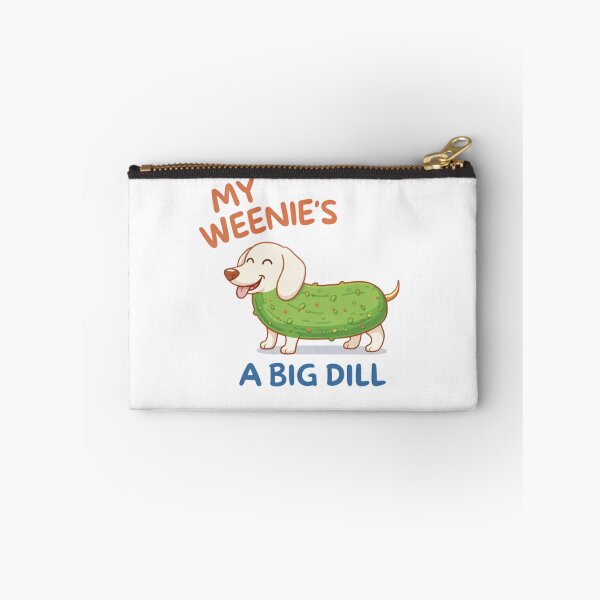 Item preview, My Weenie’s a Big Dill – Funny Dachshund Pickle Pun designed and sold by haitrieuic96.