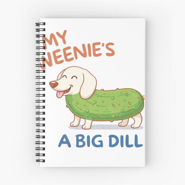 Item preview, My Weenie’s a Big Dill – Funny Dachshund Pickle Pun designed and sold by haitrieuic96.
