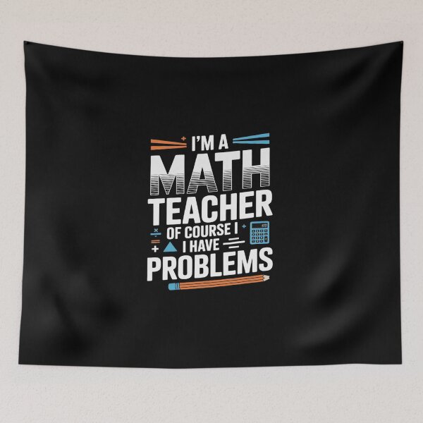 Item preview, Math Teacher Art Men Women Statistics Algebra Mathematics  designed and sold by DigitaldeligArt.