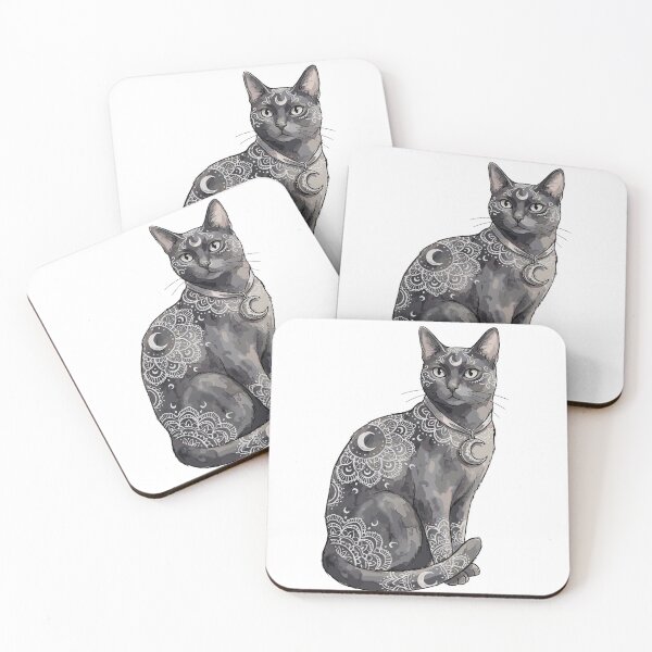 Item preview, Gothic Aesthetic: Midnight Cat Enchantress designed and sold by bapupa.