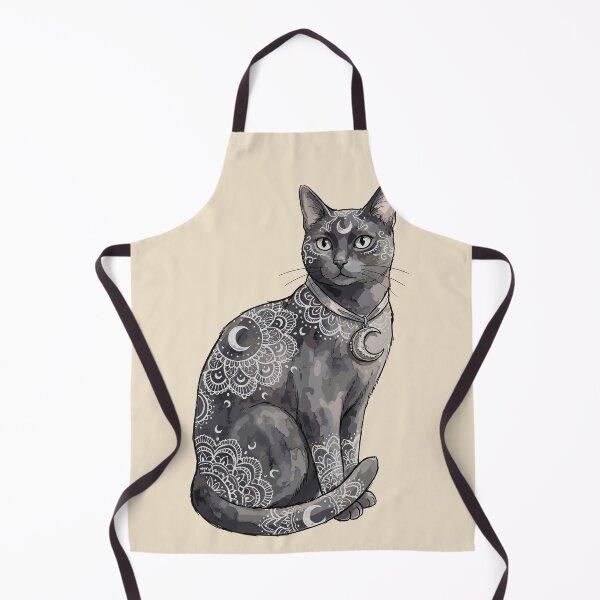 Item preview, Gothic Aesthetic: Midnight Cat Enchantress designed and sold by bapupa.