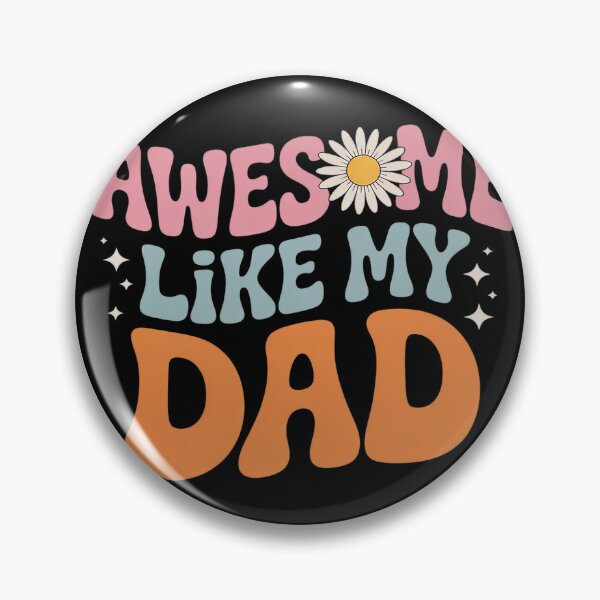 Item preview, awesome like my dad matching fathers day family kids Groovy  designed and sold by NailMolisa.