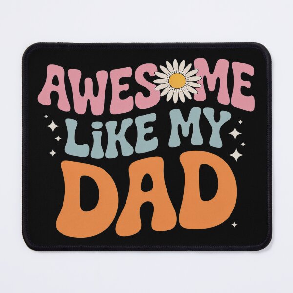 Item preview, awesome like my dad matching fathers day family kids Groovy  designed and sold by NailMolisa.