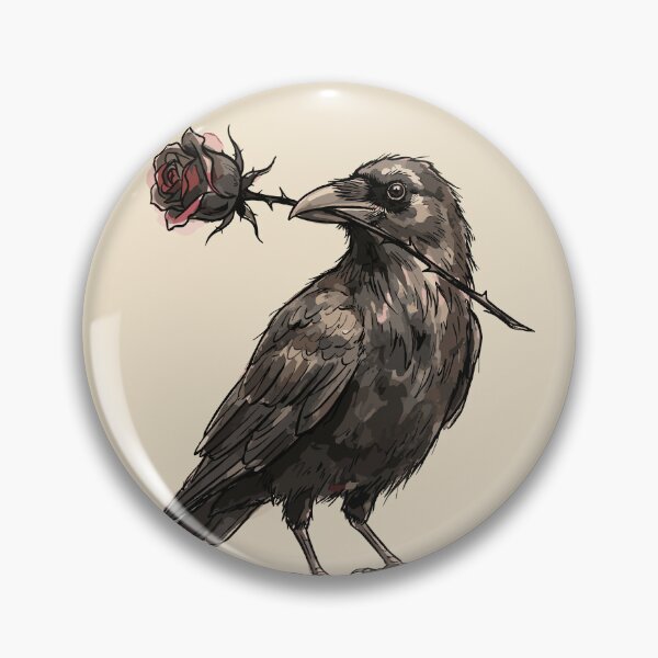 Item preview, Gothic Aesthetic: Raven Rose Keeper designed and sold by bapupa.
