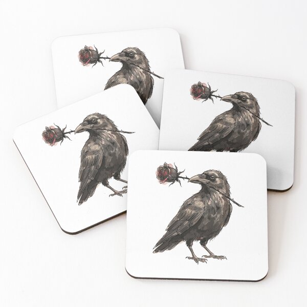 Item preview, Gothic Aesthetic: Raven Rose Keeper designed and sold by bapupa.