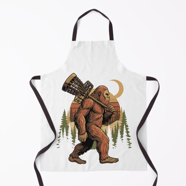 Item preview, Bigfoot Disc Golf Basket Walker Funny Disc Golfer designed and sold by LuminOrb.
