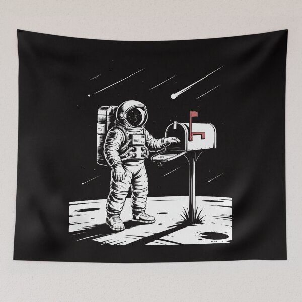 Item preview, Postal Worker For Delivery Mailman Astronaut designed and sold by ForestMmost.