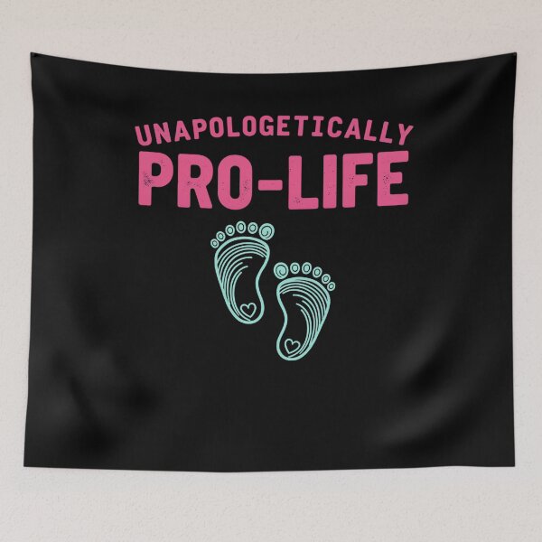 Item preview, Unapologetically Pro Life Tshirt, Human Rights Shirt, Pro Lifes Tee, Conservative Women Gift, Protect Life designed and sold by THREE LITTLE BEANS.