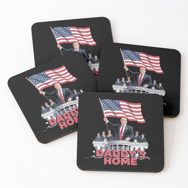 Item preview, TRUMP DADDY'S HOME Bye Joe Biden Drops Out run for election  designed and sold by MarkLeedsArt.