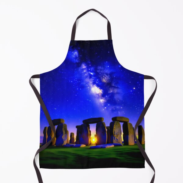 Item preview, stonehenge fluorescence dark night colorful abstract design designed and sold by SmashingDeals.