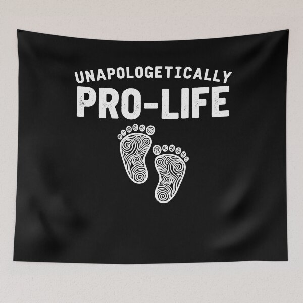 Item preview, Unapologetically Pro Life Tshirt, Human Rights Shirt, Pro Lifes Tee, Conservative Women Gift, Protect Life designed and sold by THREE LITTLE BEANS.