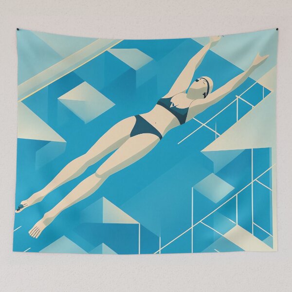 Item preview, Cerulean Plunge designed and sold by ONYX Pixee.