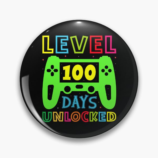 Item preview, Level 100 Days Of School Unlocked designed and sold by JamesHogwart.