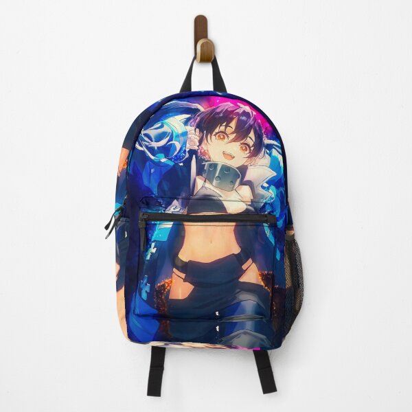 Item preview, Tamaki Kotatsu Fire Force Anime Fierce Blue Energy Girl designed and sold by thedarvills.