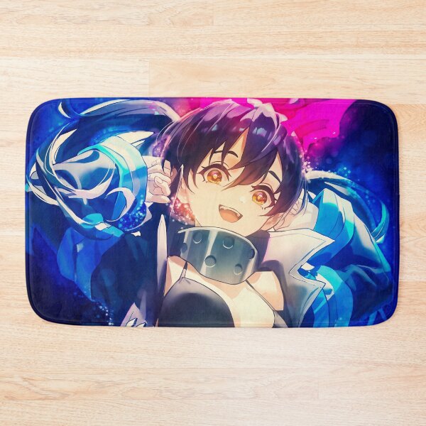 Item preview, Tamaki Kotatsu Fire Force Anime Fierce Blue Energy Girl designed and sold by thedarvills.