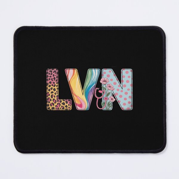 Item preview, LVN Leopard Licensed Vocational Nurse LVN Nursing LVN Nurse designed and sold by Shannon Bosley.