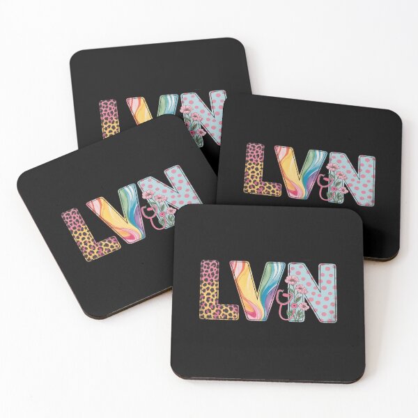 Item preview, LVN Leopard Licensed Vocational Nurse LVN Nursing LVN Nurse designed and sold by Shannon Bosley.