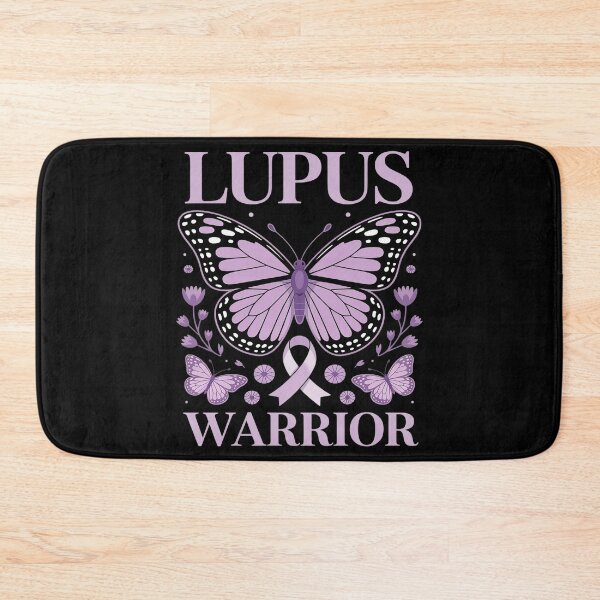 Item preview, Lupus Warrior Butterfly Lupus Awareness Lupus Fighter designed and sold by Shannon Bosley.