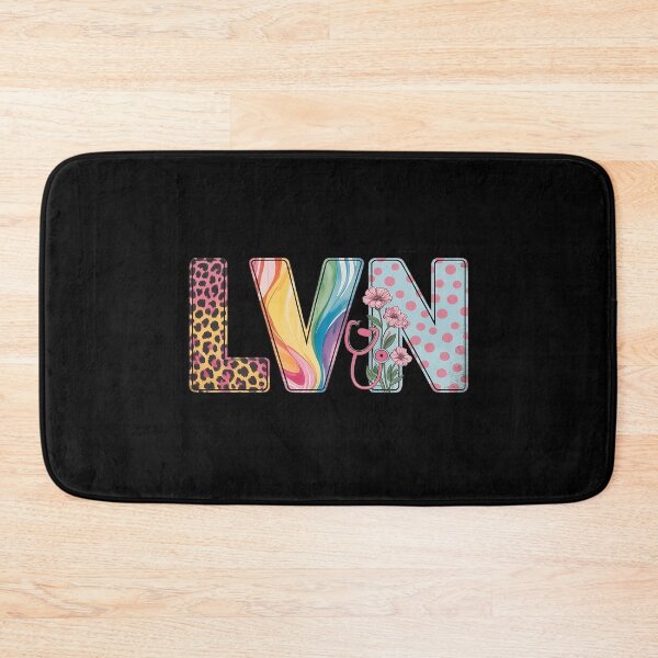 Item preview, LVN Leopard Licensed Vocational Nurse LVN Nursing LVN Nurse designed and sold by Shannon Bosley.