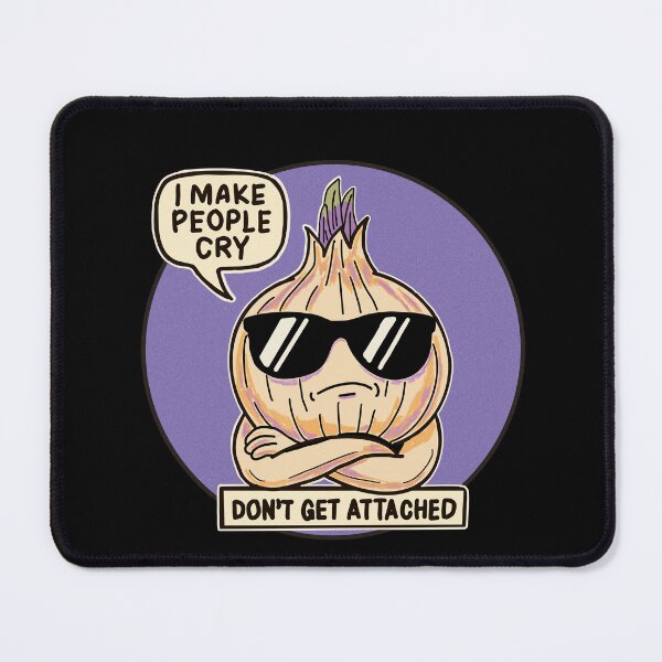 Item preview, Funny Onion Cartoon – I Make People Cry designed and sold by Popstudio85.