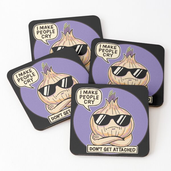Item preview, Funny Onion Cartoon – I Make People Cry  designed and sold by Popstudio85.