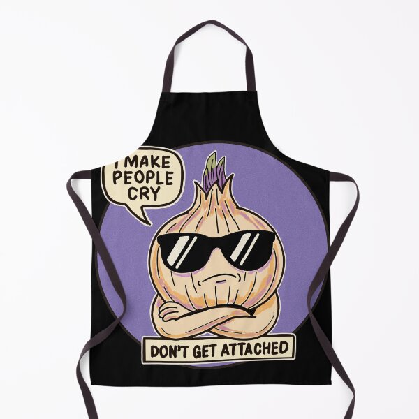 Item preview, Funny Onion Cartoon – I Make People Cry designed and sold by Popstudio85.