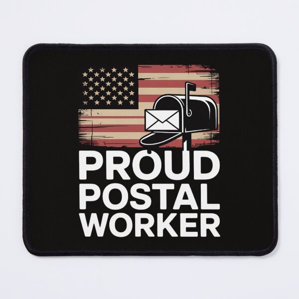 Item preview, Postal Carrier Proud Postal Worker American Flag Postman designed and sold by ForestMmost.