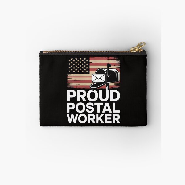 Item preview, Postal Carrier Proud Postal Worker American Flag Postman designed and sold by ForestMmost.