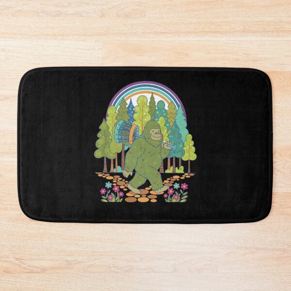 Item preview, Bigfoot Disc Golf Funny Disc Golfer Flying Disc designed and sold by LuminOrb.