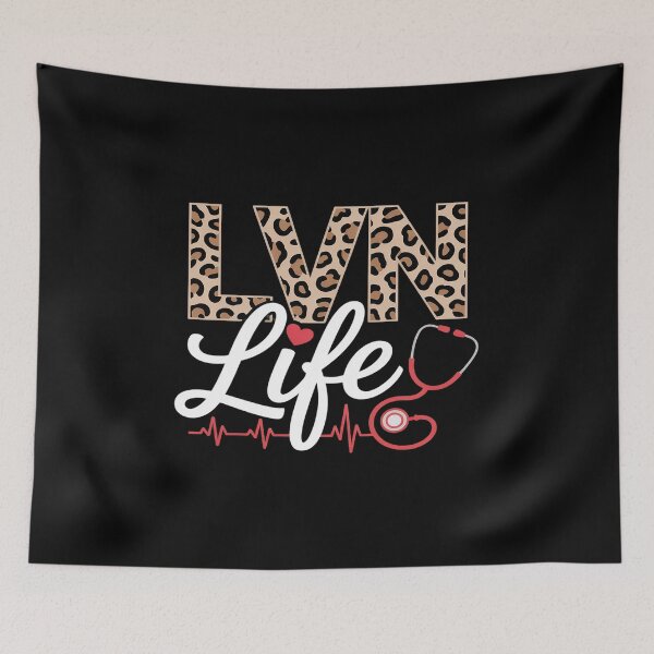 Item preview, LVN Life Licensed Vocational Nurse LVN Nursing LVN Nurse designed and sold by Shannon Bosley.