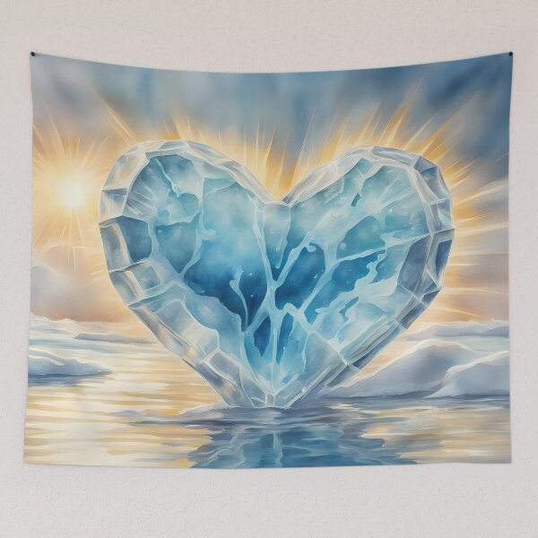 Item preview, Ice Heart in the Arctic designed and sold by CalmnessbyChoice.
