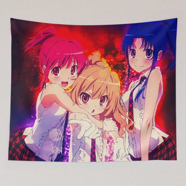 Item preview, Minori Kushieda and Friends Cheerful Ensemble Toradora Anime designed and sold by thedarvills.