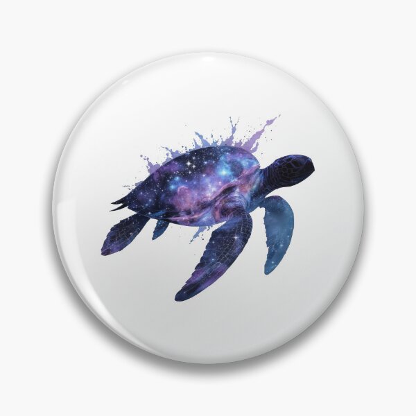 Item preview,  Deep Space Purple Cosmic Sea Turtle designed and sold by zoughlal.