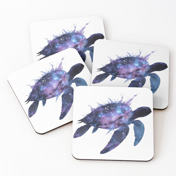 Item preview,  Deep Space Purple Cosmic Sea Turtle designed and sold by zoughlal.
