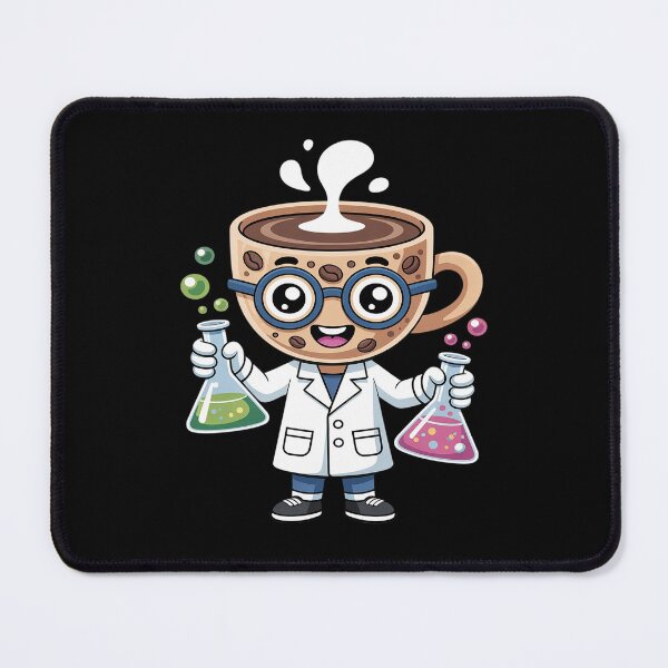 Item preview, Mad Scientist Boba Cup Mixing Wild Flavors Cute Funny designed and sold by Shannon Bosley.