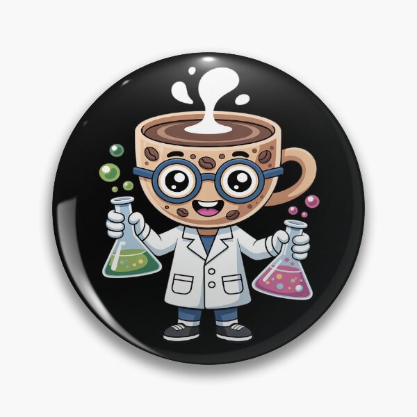 Item preview, Mad Scientist Boba Cup Mixing Wild Flavors Cute Funny designed and sold by Shannon Bosley.